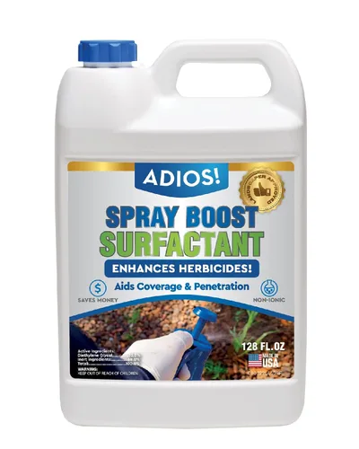 Miniatura 7 de Adios! Spray Boost Surfactant para herbicidas – Hace 25 galones para rociar malezas y césped – Ayuda a usar menos producto y mejorar el rendimiento
