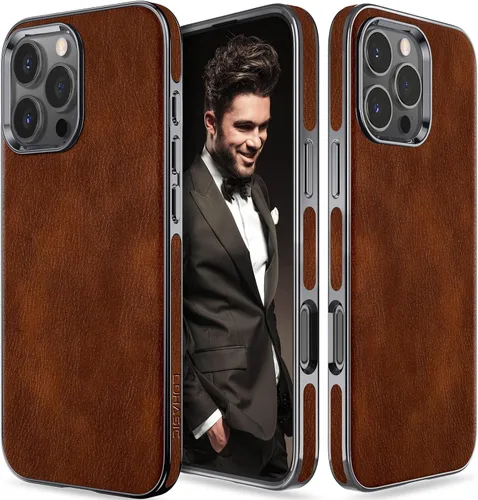 Miniatura 21 de LOHASIC Funda de piel diseñada para iPhone 13, funda clásica de lujo, suave, antiarañazos, a prueba de golpes, compatible con iPhone 13 de 6.1