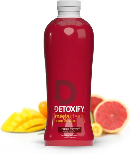 Detoxify – Bebida de limpieza y desintoxicación herbal Mega Clean – Desintoxicación y limpieza completa del cuerpo para mujeres y hombres -