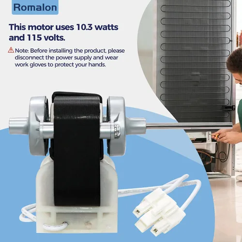 Miniatura 5 de Motor de ventilador de condensador de refrigerador 4680JB1026H de Appliancemate Fit para L-G reemplaza 680JB1026H PS3523107 1330001 AP4440743