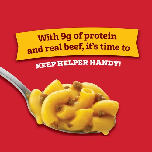 Miniatura 4 de Hamburger Helper Taza de macarrones para microondas con hamburguesa con queso (2 onzas, paquete de 6) sin sabores artificiales, listos en 4 minutos