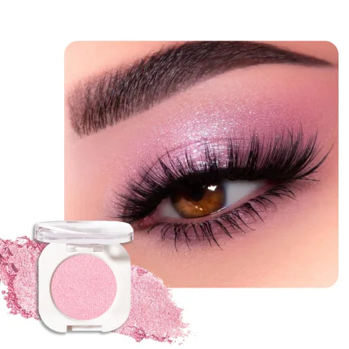 Miniatura 15 de Sombra de ojos color crema champán, sombra de ojos brillante dorada clara con purpurina metálica para piel madura, ligera, mezclable, brillo sutil