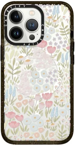 Miniatura 213 de CASETiFY Impact - Funda para iPhone 13 [protección contra caídas de 6.6 pies/compatible con Magsafe] Black Kingsnake, color negro transparente