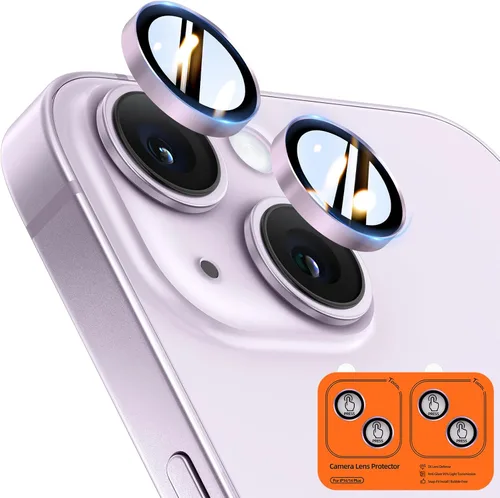 Miniatura 21 de TOCOL Camera Lens Protector for iPhone 13 / iPhone 13 Mini Tempered Glass HD Individual Scratch Resistant Camera Cover Accessories Case Friendly 2
