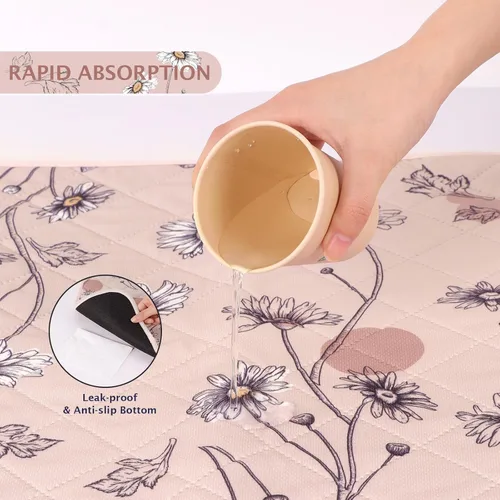 Miniatura 3 de IEUUMLER EU007 - Almohadillas lavables para perros, paquete de 2, antideslizantes e impermeables, reutilizables, para entrenamiento de cachorros