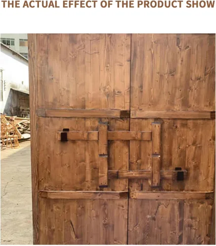Miniatura 7 de Soportes de barricada ajustables para puerta, 2 soportes de seguridad de puerta, soporte de barra abierta para puerta de seguridad, soporte en U