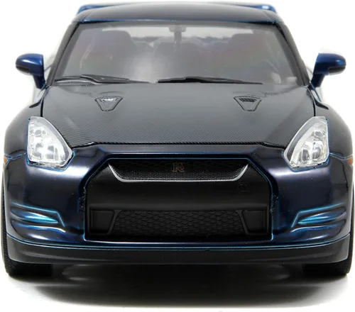 Miniatura 5 de Jada Juguetes Fast & Furious Nissan GTR Azul 1:24 Diecast