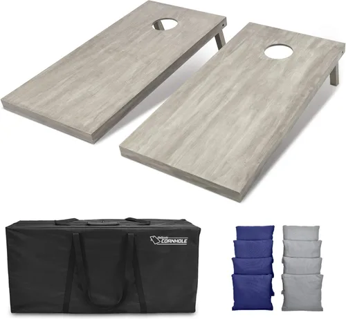 Miniatura 19 de GoSports Juego de tablas de cornhole de madera de tamaño reglamentario de 4 x 2 pies, incluye funda de transporte y bolsas de frijoles