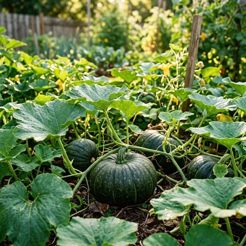 Miniatura 3 de 15 semillas de calabaza Kabocha: variedad de calabaza verde japonesa, enredaderas resistentes para plantar en el jardín en casa
