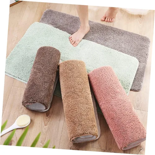 Miniatura 5 de Unomor Tapete de baño absorbente para puerta de interior, tapete de baño absorbente, tapete interior para puerta interior, interior, interior, Café