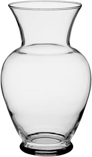 Floral Supply Online Florero de Jardín de Primavera de 10 5/8" y Folleto Guía de Flores - Florero Decorativo de Vidrio para Arreglos Florales,