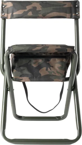 Miniatura 4 de Rothco Taburete plegable de lujo con respaldo y bolsa - Asiento portátil para aventuras al aire libre Camuflaje del bosque