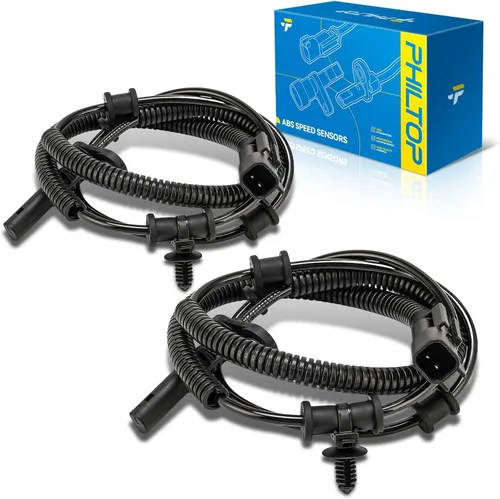 Miniatura 12 de PHILTOP Sensor de velocidad de rueda ABS delantero derecho compatible con Honda Accord 2003-2007, Acura TSX 2004-2008, juego de 2 sensores ABS