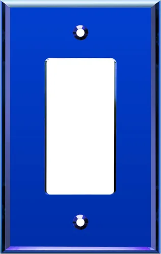 Miniatura 30 de LIDER Placa de Pared Decorativa de Acrílico Reflectante, Placa de Interruptor de Luz Espejada, Cubierta de Tomacorriente de Plexiglás, Vidrio Dorado