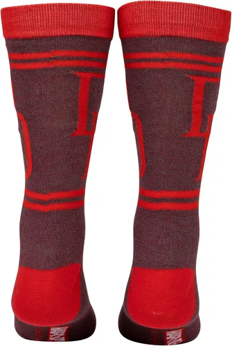 Miniatura 3 de HYP Socks Calcetines altos Marvel Daredevil Double D Symbol, negro, talla única, Negro