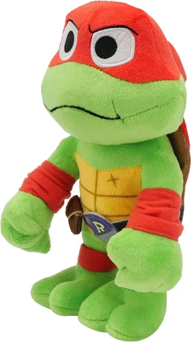 Miniatura 5 de Mattel Teenage Mutant Ninja Turtles: Mutant Mayhem Donatello - Muñeca suave de 8 pulgadas con máscara púrpura de TMNT Movie Character Tech Genius