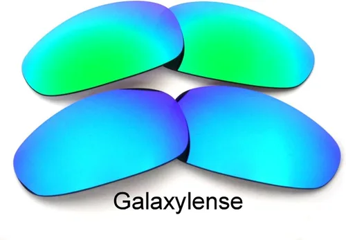 Miniatura 2 de Galaxy lentes de repuesto para Oakley Juliet polarizadas Blue & Color Verde