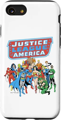 Miniatura 17 de Funda para iPhone 14 Pro DC Comics Justice League Of America Group Shot