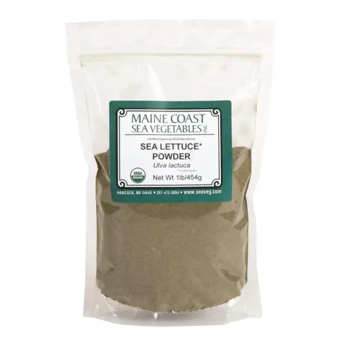Lechuga marina en polvo - Atlántico salvaje - Algas marinas orgánicas - 1 LB