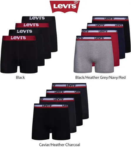 Miniatura 5 de Levi's Mens Boxer Briefs Breathable Stretch Underwear 4 Pack