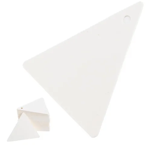 Miniatura 8 de Tiras de prueba de perfume, tiras de papel desechables para fragancias de 2.165 x 1.969 in, forma de triángulo, aceite esencial, aromaterapia