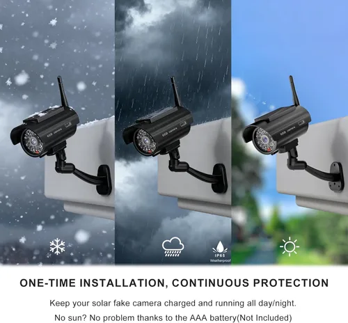 Miniatura 6 de WALI Solar Bullet Dummy Fake Cameras