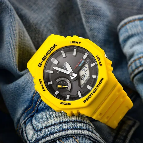Miniatura 4 de Casio G-Shock Men's Yellow Watch GA-B2100C-9AER