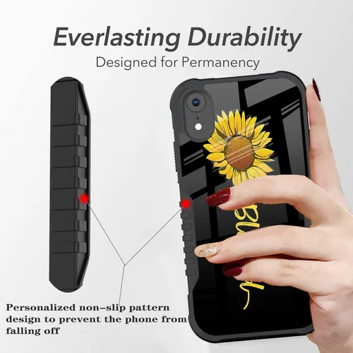 Miniatura 3 de Funda compatible con iPhone XR para hombres y niños, resistente a los golpes, funda de policarbonato duro de silicona suave, resistente a los Bonito