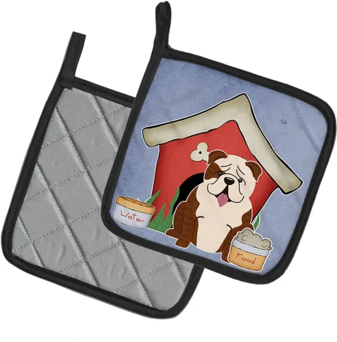 Miniatura 2 de Caroline's Treasures BB2875PTHD - Juego de soportes para ollas de cocina resistentes al calor, almohadillas calientes para horno, para hornear