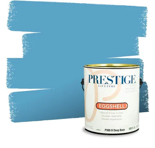 Miniatura 1516 de Pintura Exterior + imprimación PRESTIGE, todo-en-uno, 1 galón, acabado mate, color comparable al Valspar* Royal Gray* VS151-Gris real
