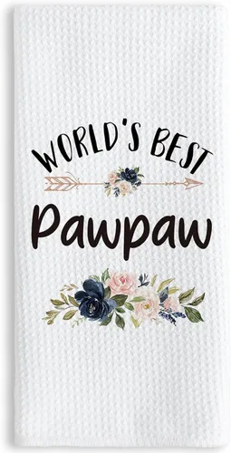 Miniatura 19 de TNUW Best Grandma - Toallas de cocina de 16 x 24 pulgadas, la mejor flor de Abuela del mundo, suave y absorbente, toalla de cocina, toallas de mano