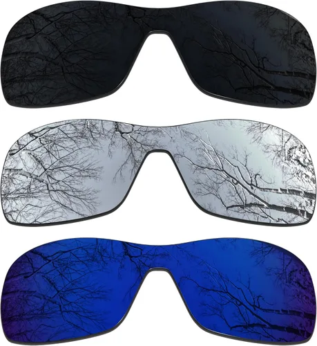 Miniatura 14 de ToughAsNails 3 pares de lentes polarizadas de repuesto para Oakley Antix Pack