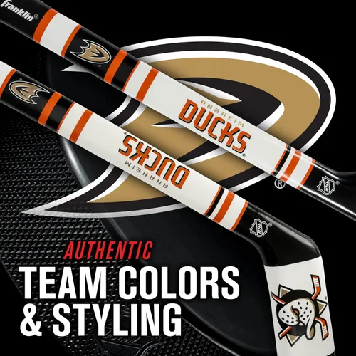 Miniatura 5 de Franklin Sports NHL Team juego de palos de hockey blandos mini - Palo y pelota de espuma de mini hockey blandos del equipo NHL - Gran juguete