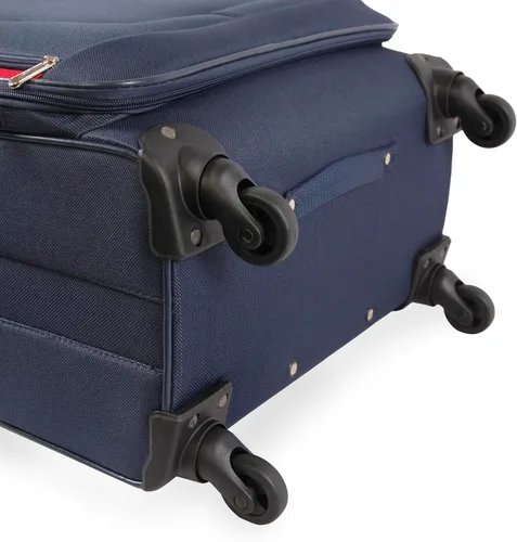 Miniatura 9 de NAUTICA Oceanview - Juego de maletas Softside de 5 piezas, azul marinorojo, marino, Oceanview - Juego de equipaje de 5 piezas