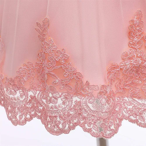 Miniatura 6 de NNJXD - Vestido de princesa de tul con flores, para usar en bodas, para niñas pequeñas y bebés