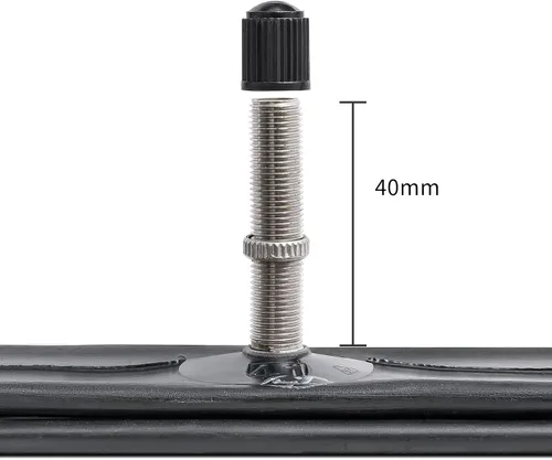 Miniatura 2 de 2 tubos para neumáticos de bicicleta eléctrica de 20 x 4, 20 x 4.5, válvula Scharder TR4A-40L (102/114-406), tubos interiores compatibles con tubos