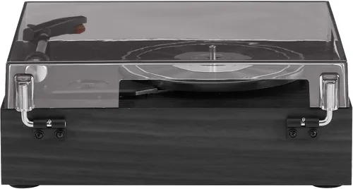 Miniatura 8 de Crosley CR6042A-BK Scout - Tocadiscos Bluetooth de 3 velocidades con altavoces integrados, color negro