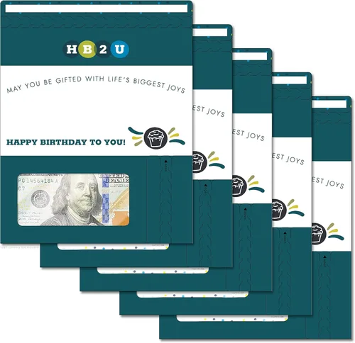 Miniatura 99 de Tarjeta de boda, con dos aperturas de tira para desgarrar, con ventana de plástico transparente que deja ver dinero, cheques o tarjetas de regalo