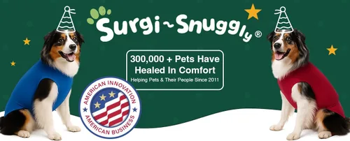 Miniatura 2 de Surgi Snuggly - Soporte lavable de pañal desechable para perros, hecho con tela estadounidense - se ajusta a cachorros y perros adultos - un