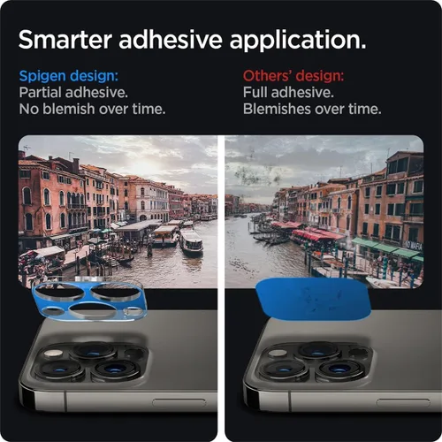 Miniatura 7 de Spigen Protector de pantalla para lente de cámara [GlasTR Optik] diseñado para iPhone 13 Pro Max (2021) / iPhone 13 Pro (2021) - Transparente