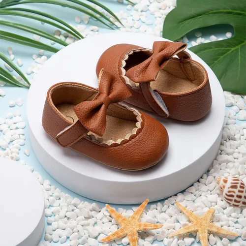 Miniatura 6 de HsdsBebe Mary Jane - Zapatos planos con lazo antideslizante y suela suave para niñas pequeñas, zapatos de vestir para bodas