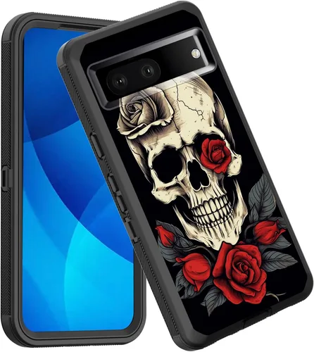 Miniatura 40 de Funda para Pixel 7a, a prueba de golpes, 3 capas, protección de cuerpo completo, resistente, de alto impacto, para Google Pixel 7a de 6.1 pulgadas