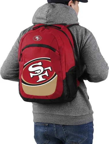 Miniatura 5 de FOCO - Mochila de acción con bloques de color San Francisco 49ers NFL