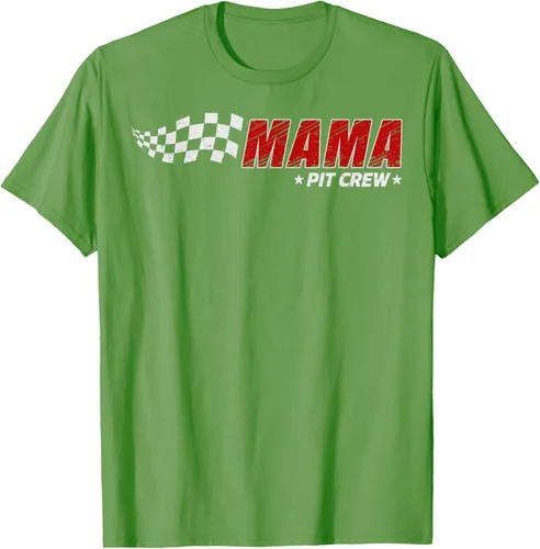 Miniatura 18 de Mama Pit Crew Race Car Birthday Family Matching Pit Crew Camiseta