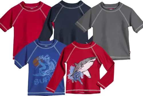 Miniatura 4 de City Threads camiseta de natación para niños y niñas con protección SPF50 2T-6
