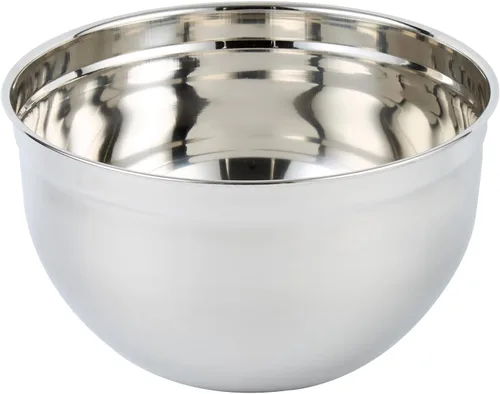 Restaurantware Met Lux - Tazones de mezcla de metal de 9 cuartos de galón, 1 cuenco de harina alemán profunda, resistente a la corrosión, apto para