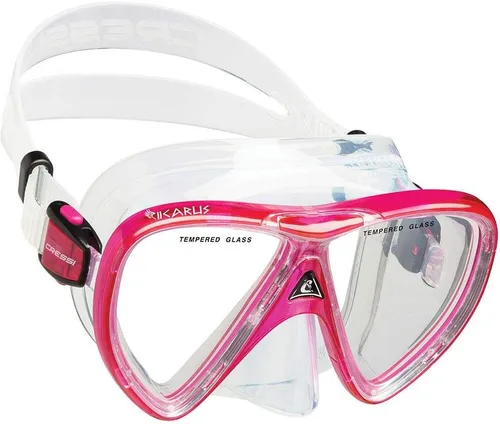 Miniatura 2 de Cressi Kit de snorkel para adultos, máscara y snorkel seco - Equipo de calidad para descubrir el mundo submarino - Ikarus & Orion Dry: Diseñado