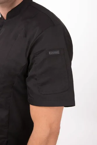 Miniatura 6 de Chef Works Abrigo de chef Bristol Signature Series para hombre