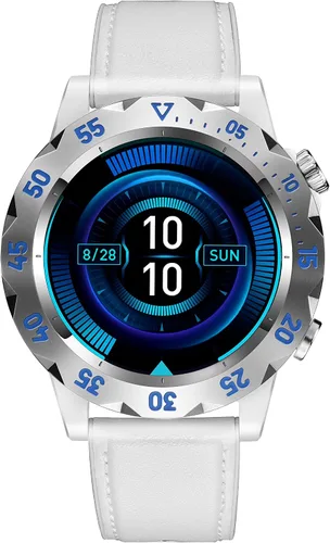 Miniatura 15 de KAVVO Oyster - Mini reloj inteligente Bluetooth de 1.1 pulgadas para mujer, pantalla AMOLED siempre encendida, bisel giratorio, rastreador