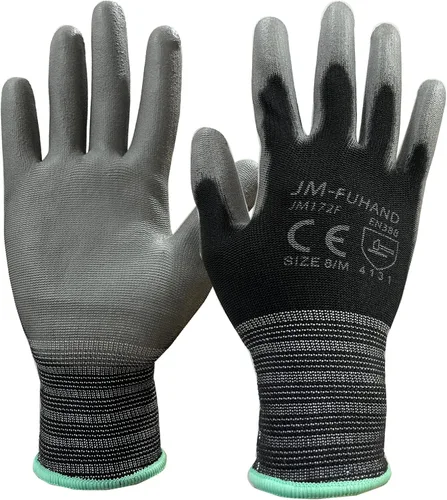 Guantes de trabajo antiestáticos para PC Building, 2 pares, finos y ligeros guantes de trabajo multiusos.